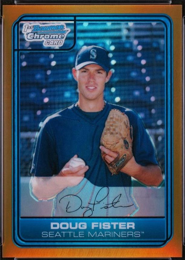 Doug Fister [Gold Refractor] #DP38