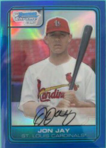 Jon Jay [Blue Refractor] #DP10