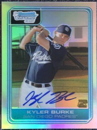 Kyler Burke [Refractor Autograph] #DP87