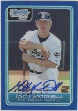 Matt Antonelli [Blue Refractor Autograph] #DP72