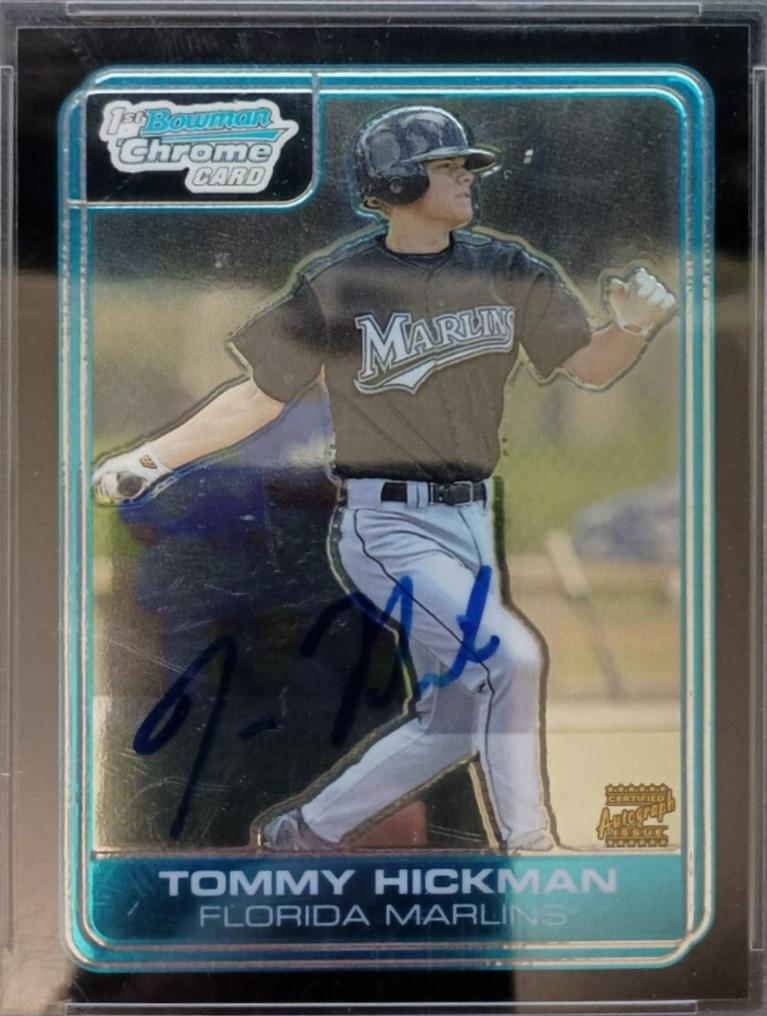 Tommy Hickman [Refractor Autograph] #DP82