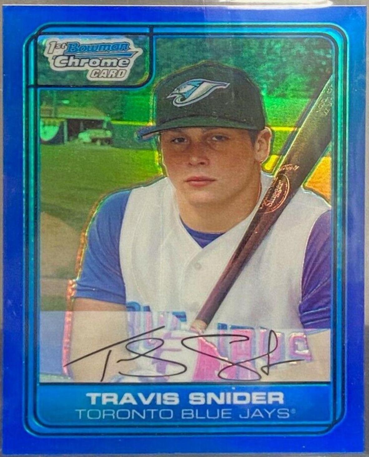 Travis Snider [Blue Refractor] #DP7