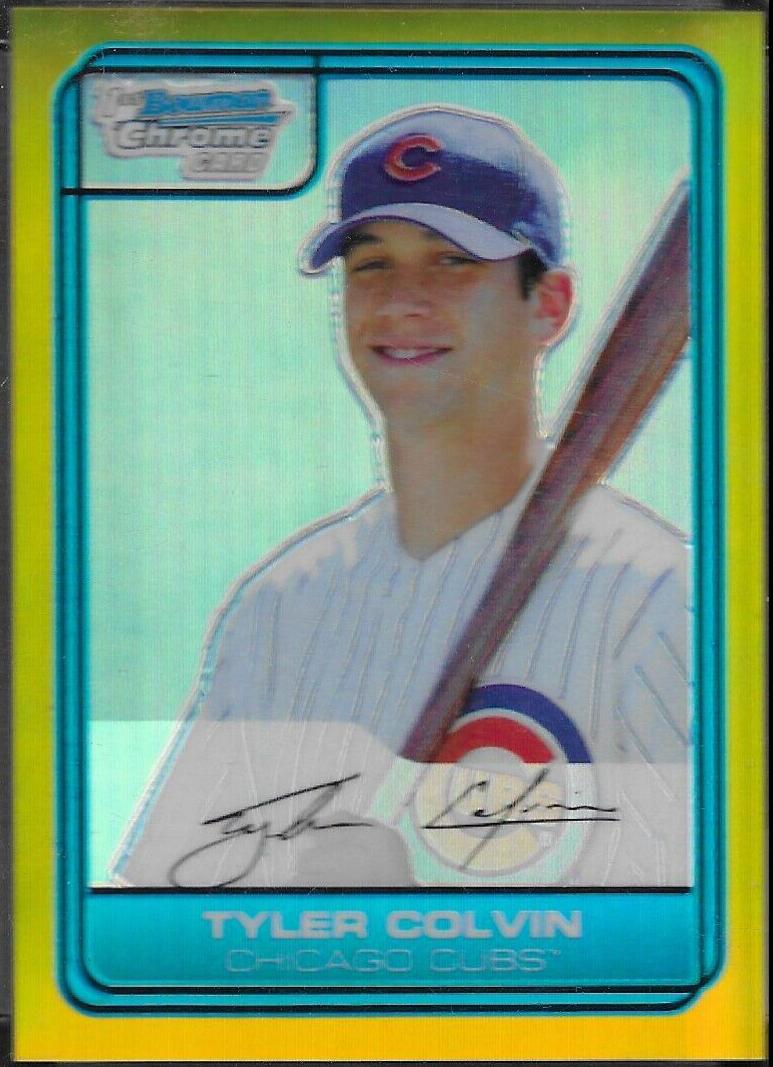 Tyler Colvin [Gold Refractor] #DP1