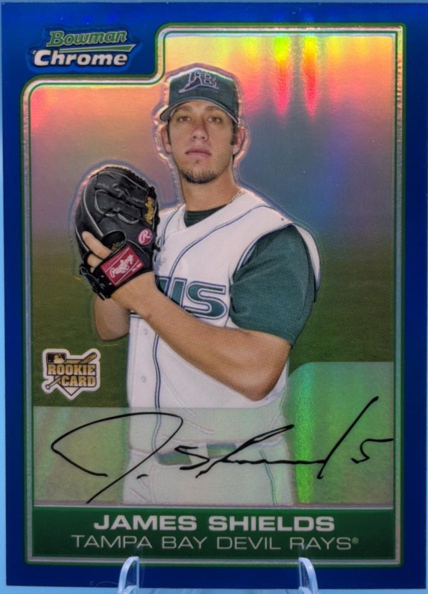 James Shields [Blue Refractor] #BDP54