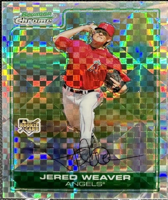 Jered Weaver [Xfractor] #BDP8