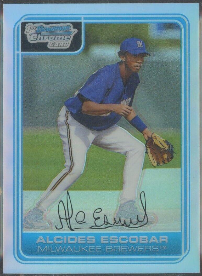 Alcides Escobar [Refractor] #BC207