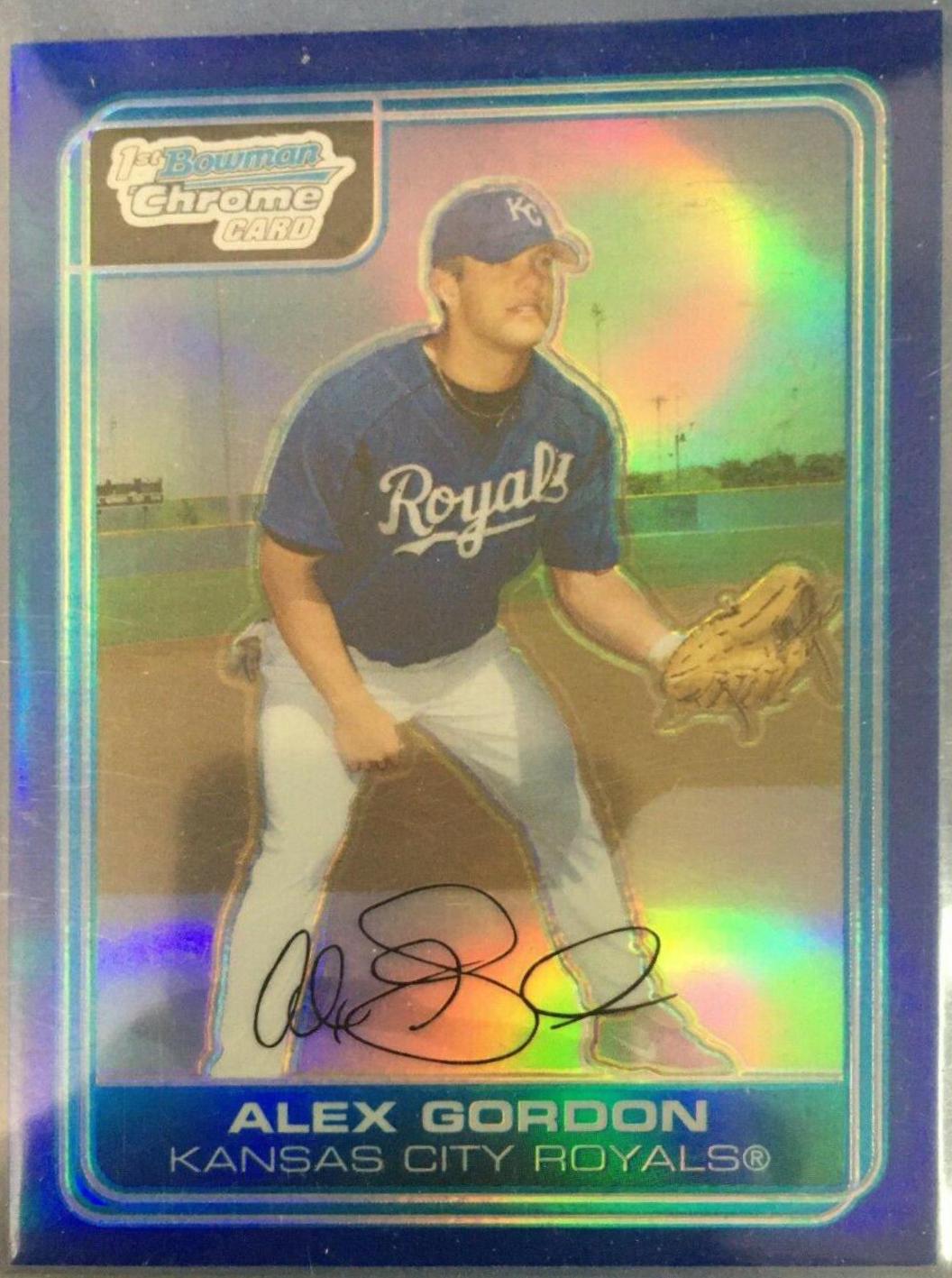Alex Gordon [Blue Refractor] #BC1