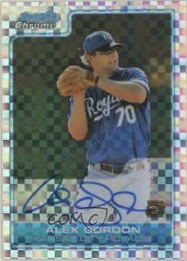 Alex Gordon [Xfractor Autograph] #BC221