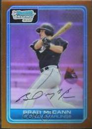 Brad McCann [Blue Refractor] #BC83