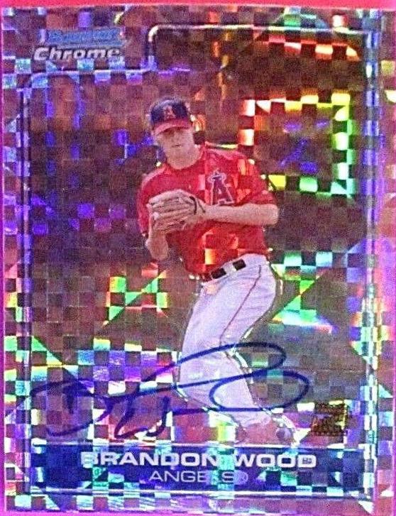 Brandon Wood [Xfractor Autograph] #BC231