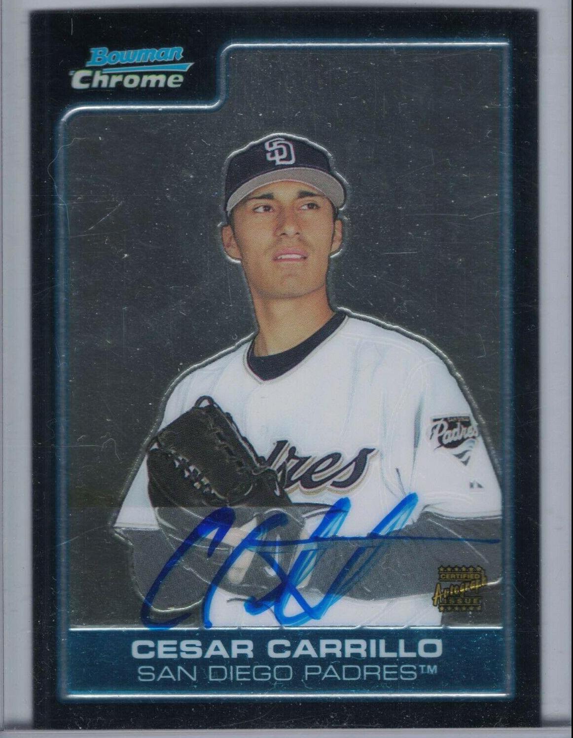 Cesar Carrillo [Autograph] #BC233