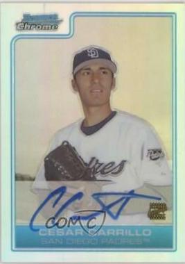 Cesar Carrillo [Refractor Autograph] #BC233