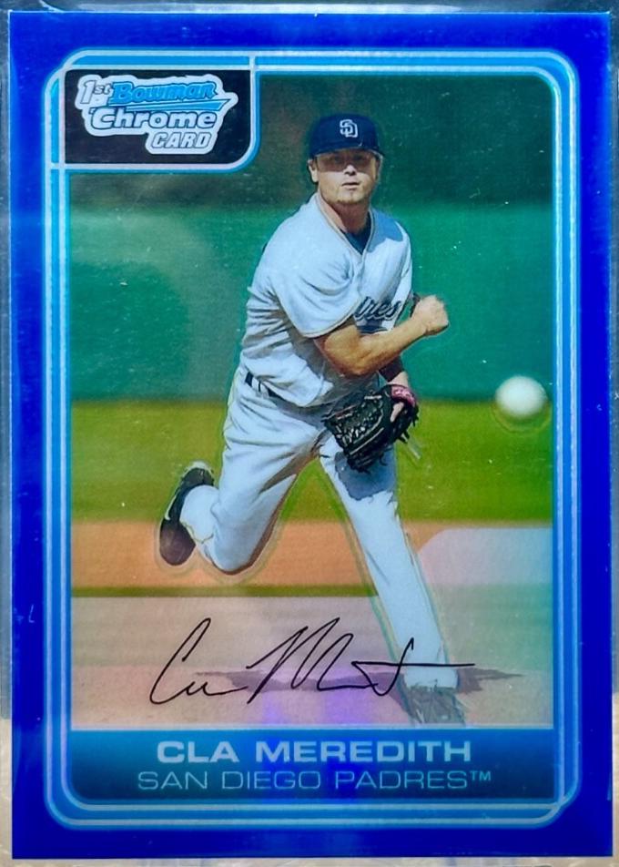 Cla Meredith [Blue Refractor] #BC218