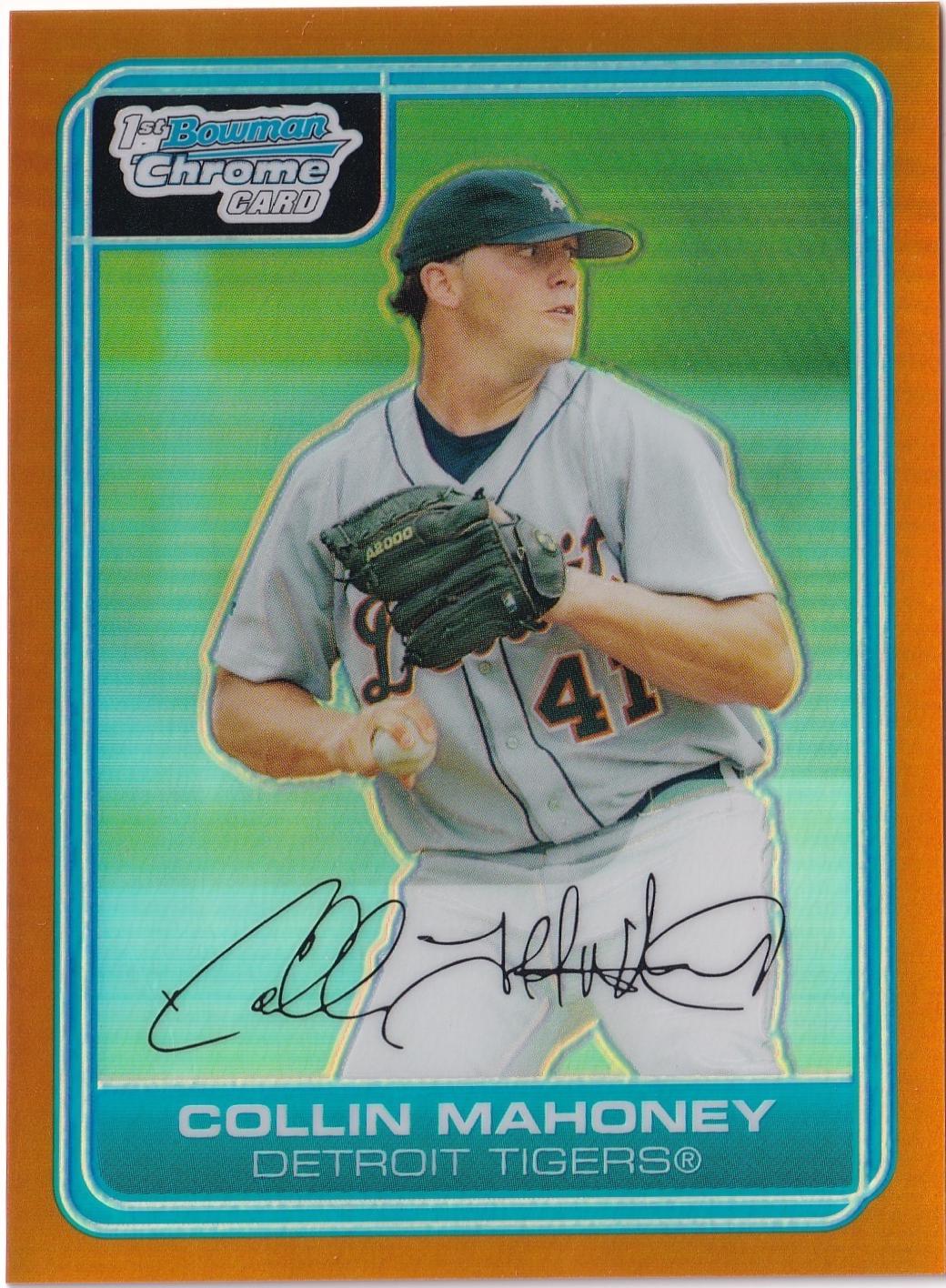Collin Mahoney [Blue Refractor] #BC49