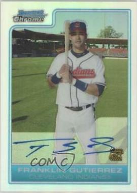 Franklin Gutierrez [Refractor Autograph] #BC234