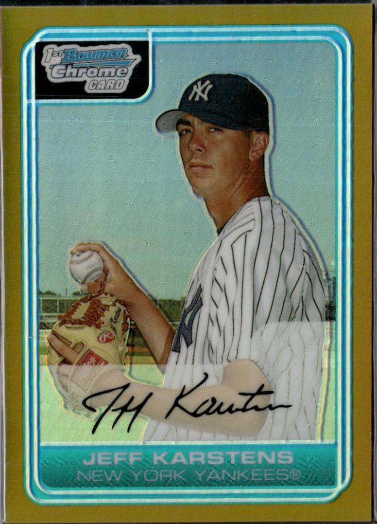 Jeff Karstens [Gold Refractor] #BC194