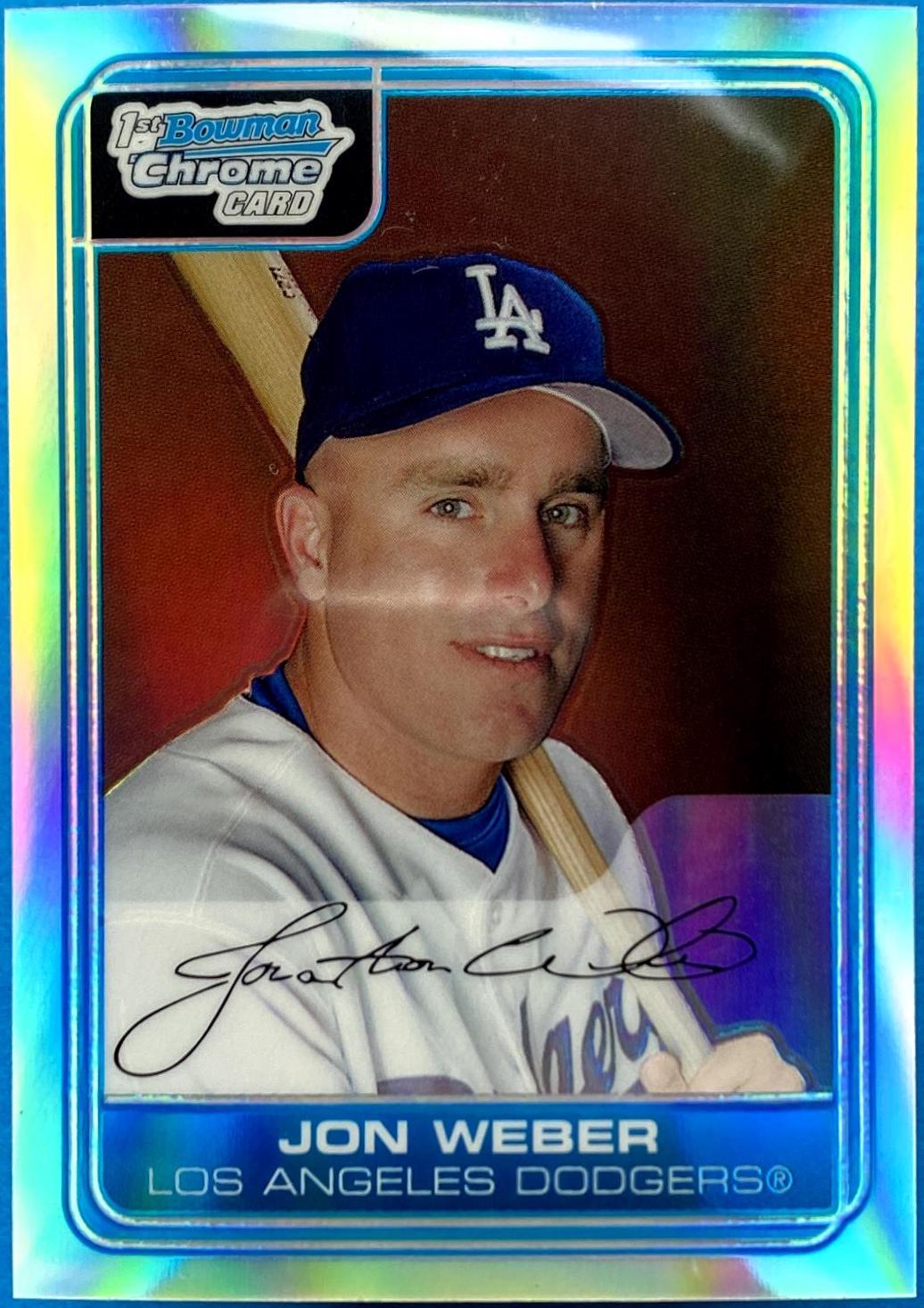 Jon Weber [Blue Refractor] #BC20