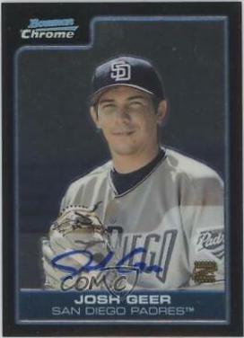 Josh Geer [Autograph] #BC232