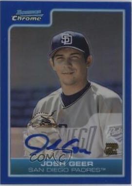 Josh Geer [Refractor Autograph] #BC232