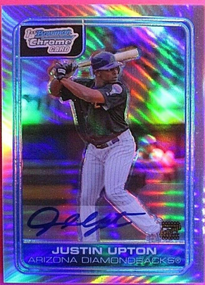 Justin Upton [Refractor Autograph] #BC223
