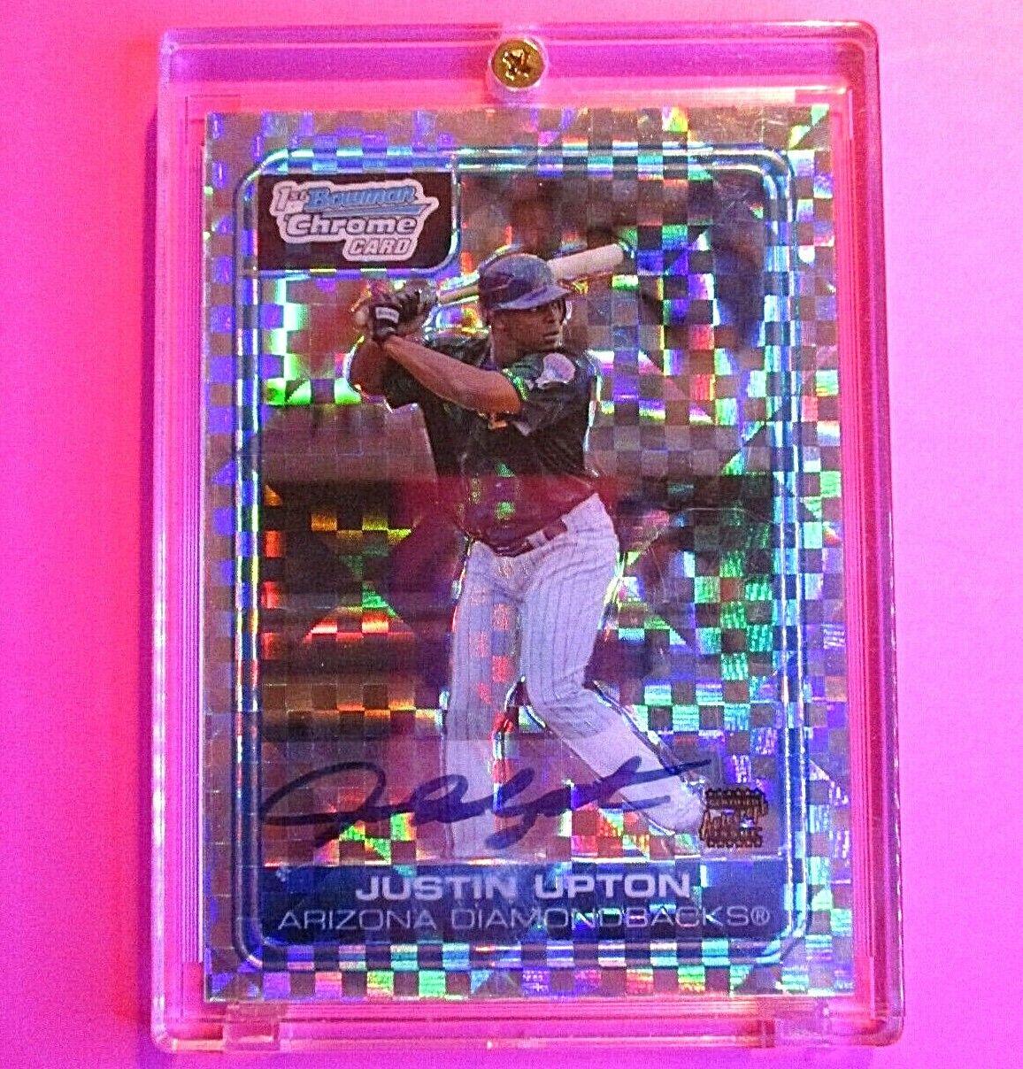 Justin Upton [Xfractor Autograph] #BC223