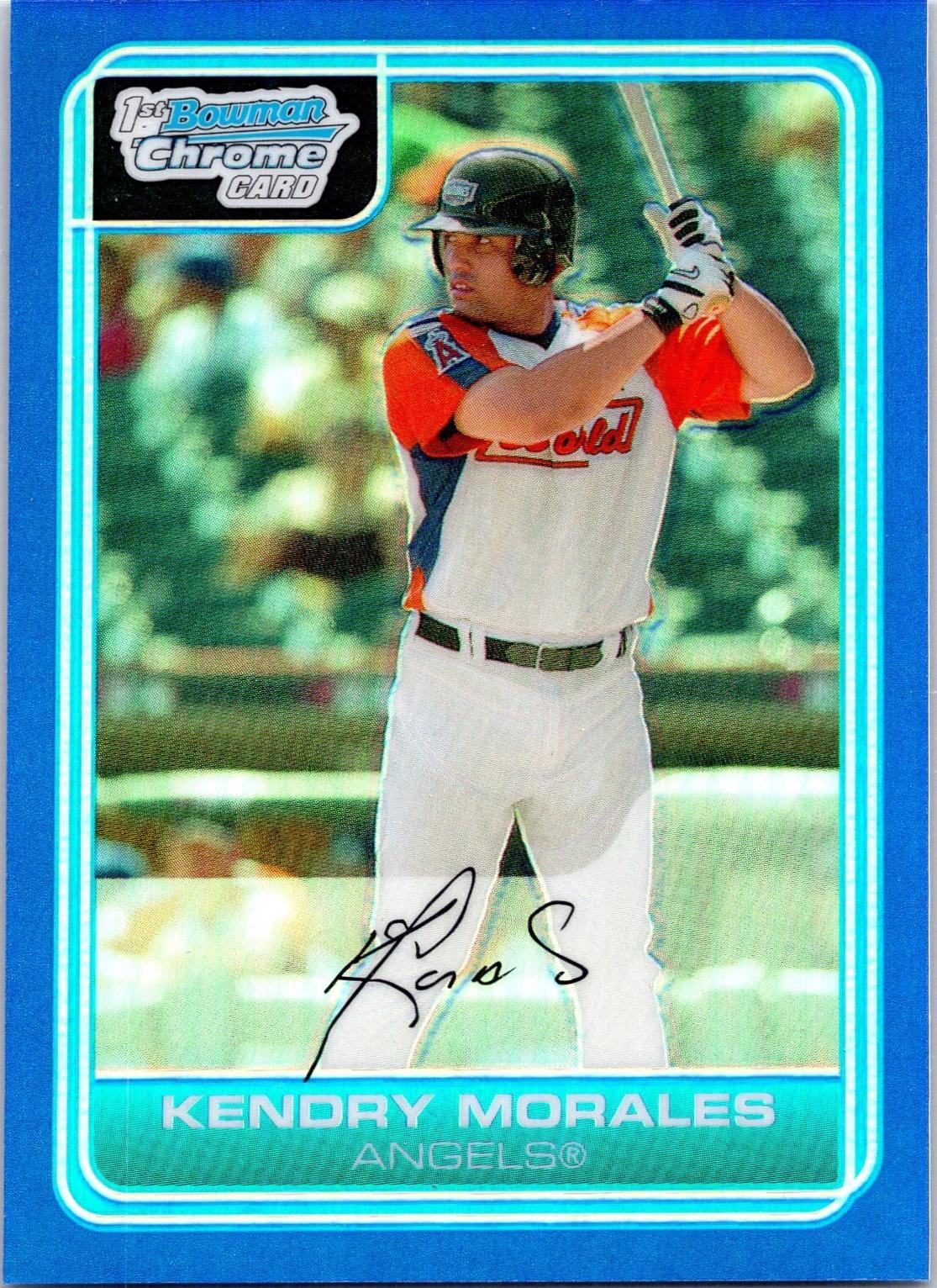 Kendry Morales [Blue Refractor] #BC110