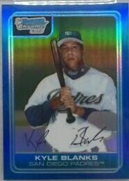 Kyle Blanks [Blue Refractor] #BC115