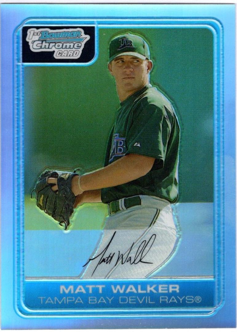 Matt Walker [Gold Refractor] #BC163