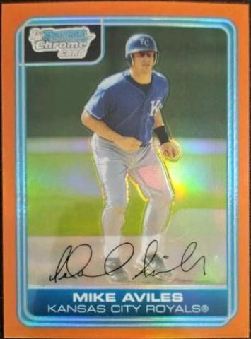 Mike Aviles [Orange Refractor] #BC114