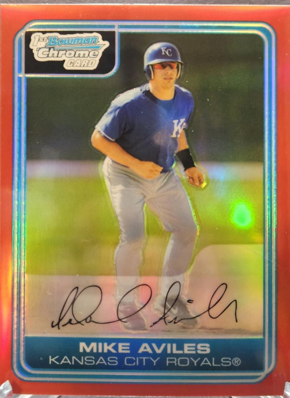 Mike Aviles [Red Refractor] #BC114