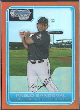 Pablo Sandoval [Orange Refractor] #BC181