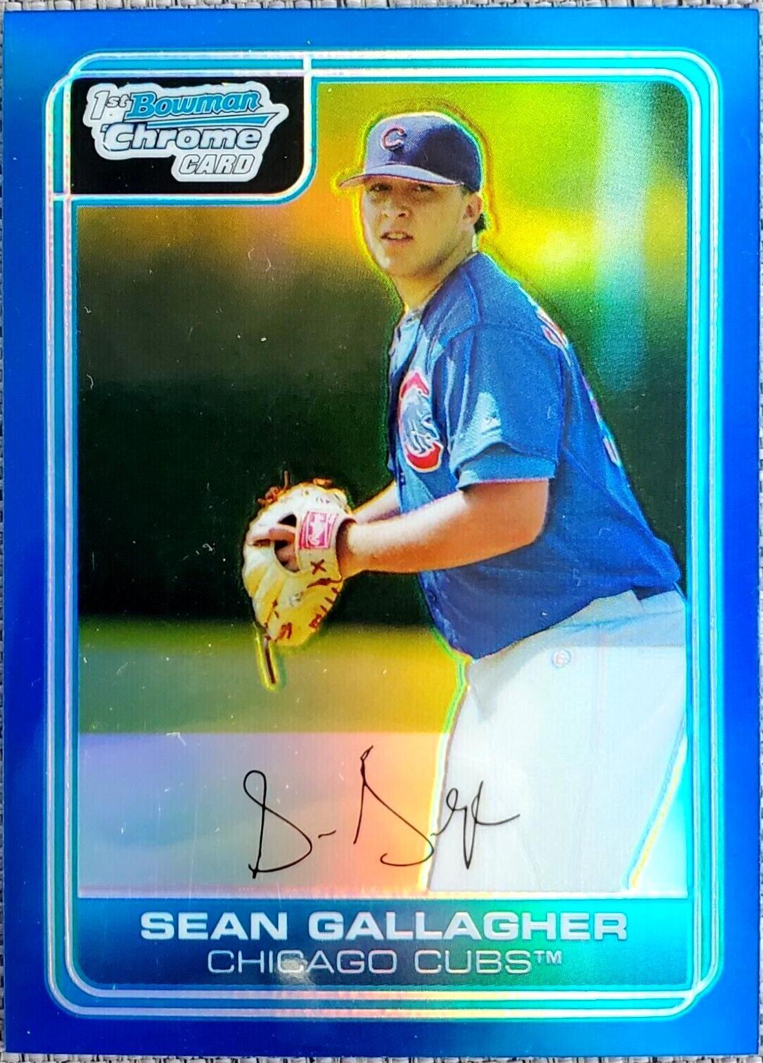 Sean Gallagher [Blue Refractor] #BC117