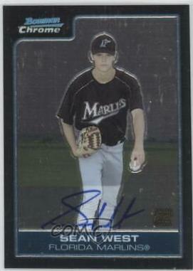 Sean West [Autograph] #BC224