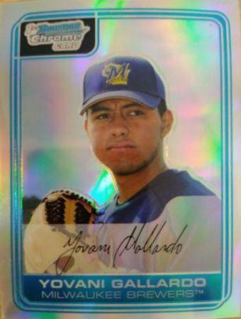 Yovani Gallardo [Refractor] #BC162