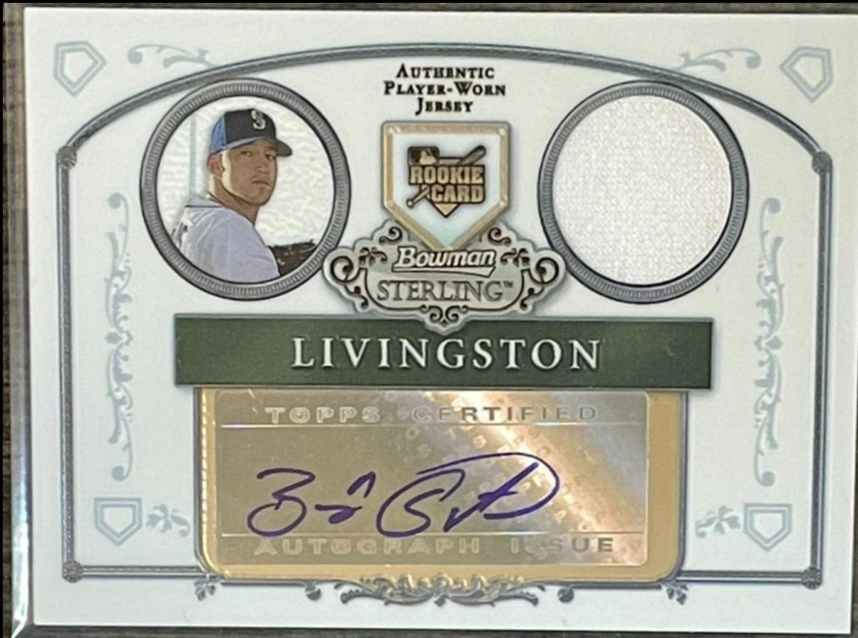 Bobby Livingston [Autograph Relic] #BS-BL