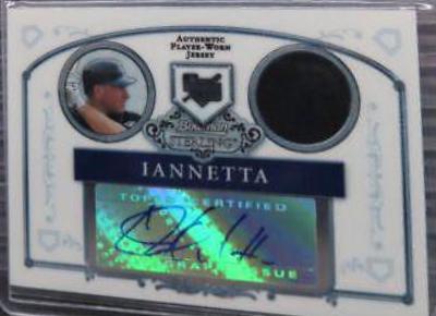Chris Iannetta [Autograph Relic] #BS-CI