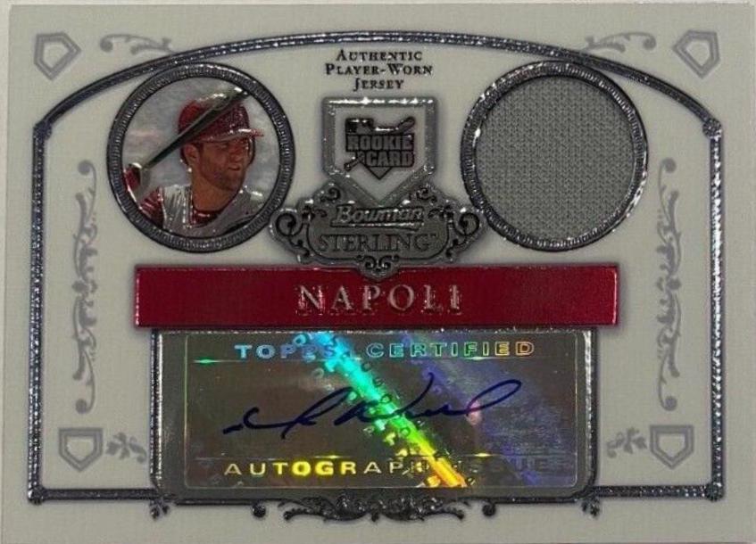 Mike Napoli [Autograph Relic] #BS-MN