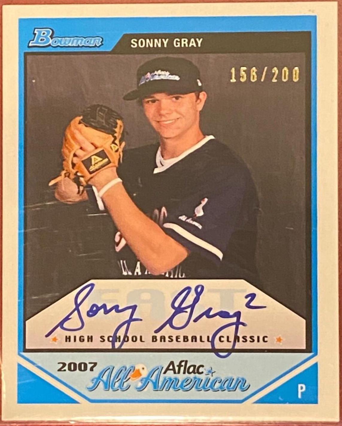 Sonny Gray [Autograph] #SG