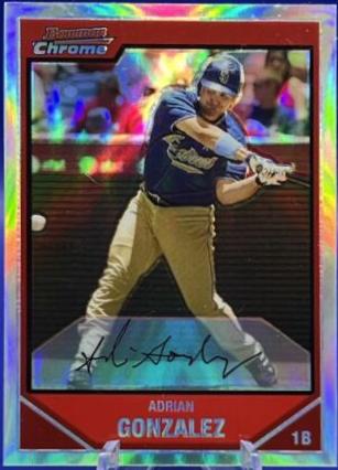 Adrian Gonzalez [Orange Refractor] #161