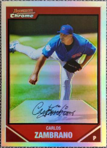 Carlos Zambrano [Orange Refractor] #115