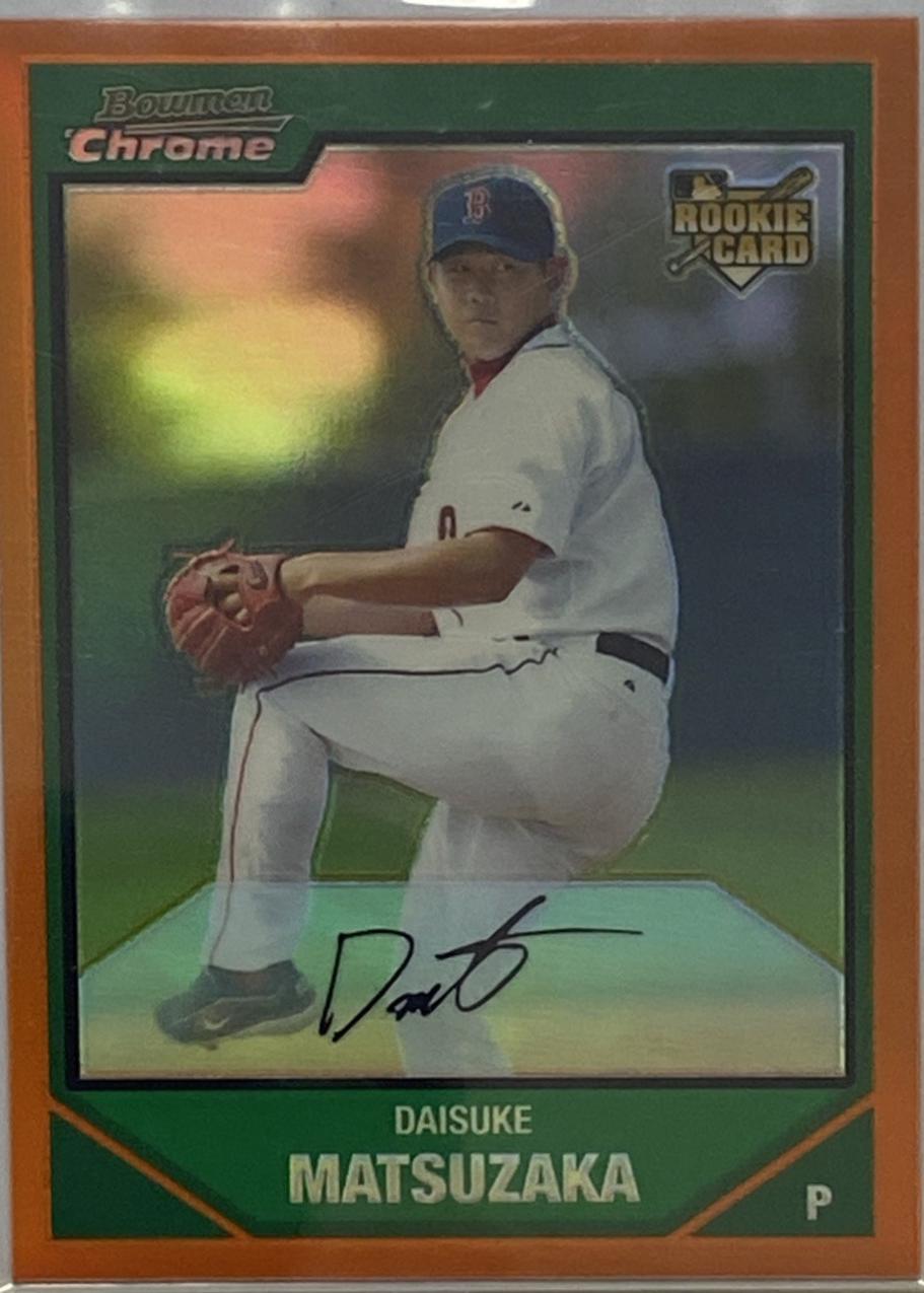 Daisuke Matsuzaka [Orange Refractor] #210