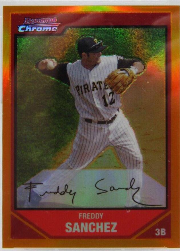Freddy Sanchez [Orange Refractor] #42