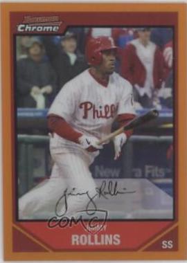 Jimmy Rollins [Orange Refractor] #170