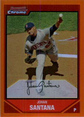 Johan Santana [Orange Refractor] #35