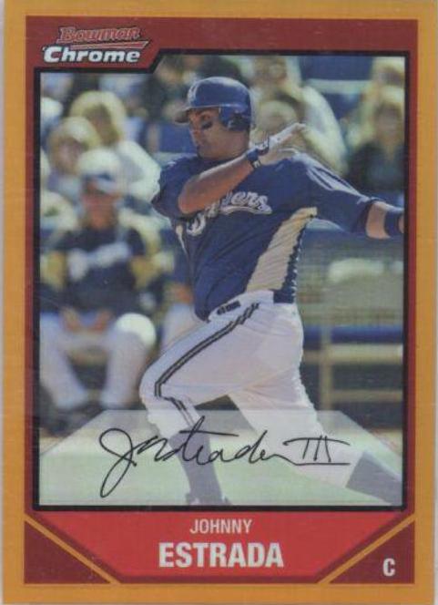 Johnny Estrada [Orange Refractor] #63