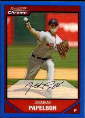 Jonathan Papelbon [Blue Refractor] #6