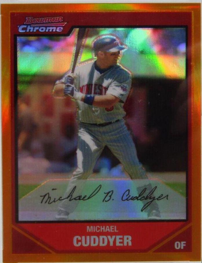 Michael Cuddyer [Orange Refractor] #94