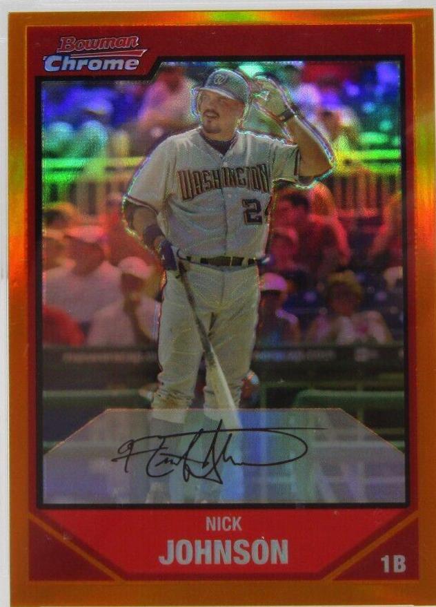 Nick Johnson [Orange Refractor] #127