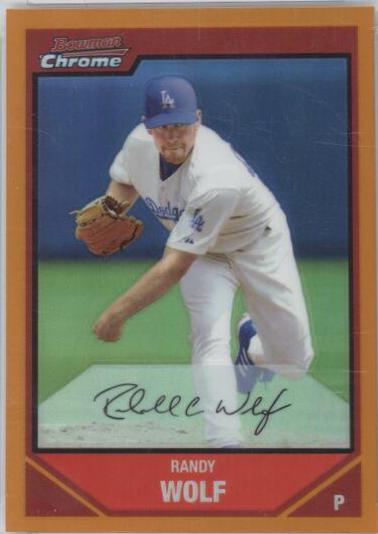 Randy Wolf [Orange Refractor] #61