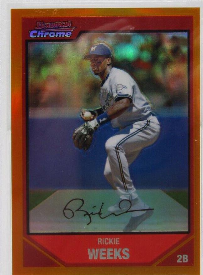 Rickie Weeks [Orange Refractor] #73